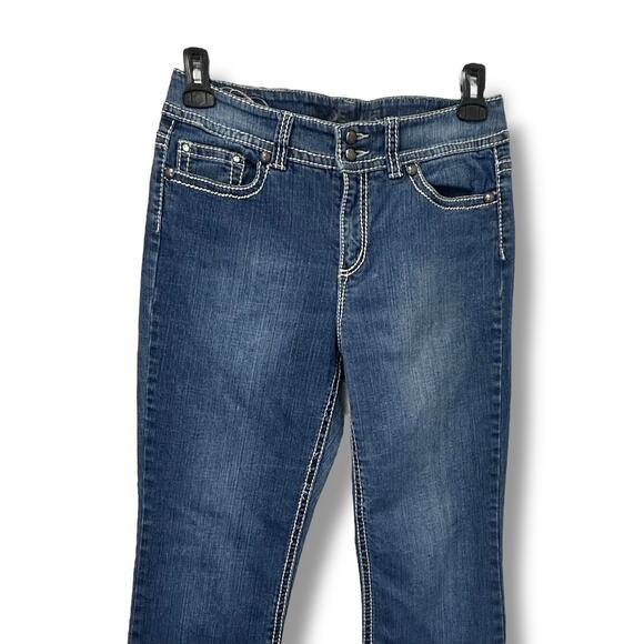 Code Bleu Women’s Modern Rise Bootcut Annette Jeans, Med Wash, size 10 - Picture 2 of 13